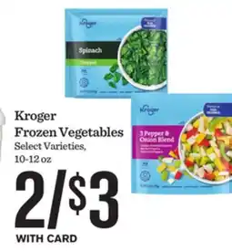 Mariano's Kroger Frozen Vegetables offer