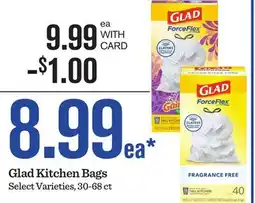 Mariano's Glad Kitchen Bags offer