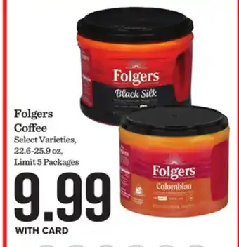 Mariano's Folgers Coffee offer