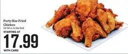 Mariano's Party Size Fried Chicken offer
