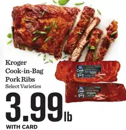 Mariano's Kroger Cook-in-Bag Pork Ribs offer
