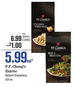 Mariano's P. F. Chang's Entrée offer