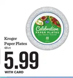 Mariano's Kroger Paper Plates offer