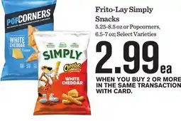 Mariano's Frito-Lay Simply Snacks offer