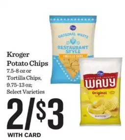 Mariano's Kroger Potato Chips offer