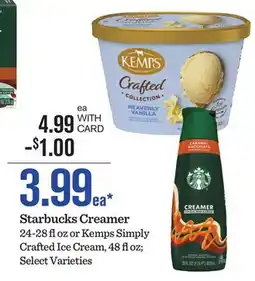Mariano's Starbucks Creamer offer