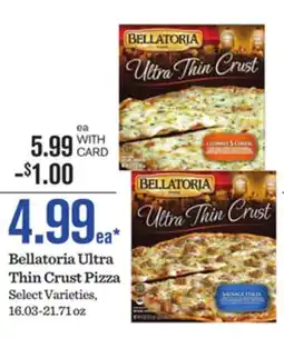 Mariano's Bellatoria Ultra Thin Crust Pizza offer
