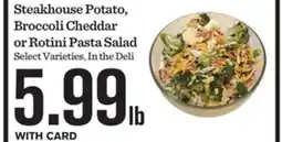 Mariano's Steakhouse Potato, Broccoli Cheddar or Rotini Pasta Salad offer