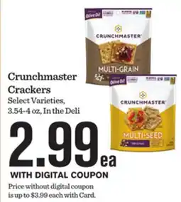 Mariano's Crunchmaster Crackers offer