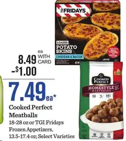 Mariano's Cooked Perfect Meatballs offer