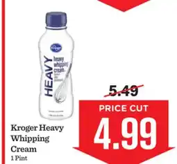 Mariano's Kroger Heavy Whipping Cream offer