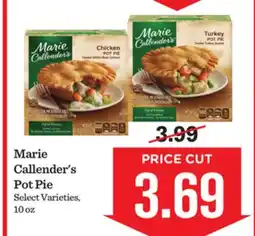 Mariano's Marie Callender's Pot Pie offer