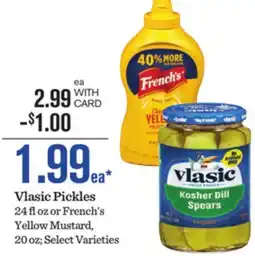 Mariano's Vlasic Pickles offer