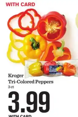 Mariano's Kroger Tri-Colored Peppers offer