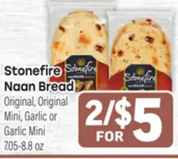 Tony’s Fresh Market Stonefire Naan Bread offer