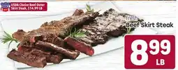 Tony’s Fresh Market Fresh Beef Skirt Steak offer