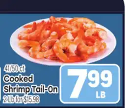 Tony’s Fresh Market Cooked Shrimp Tail-On offer