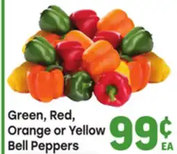 Tony’s Fresh Market Green, Red, Orange or Yellow Bell Peppers offer