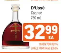 Tony’s Fresh Market D'Ussé Cognac offer