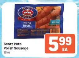 Tony’s Fresh Market Scott Pete Polish Sausage offer