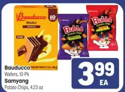 Tony’s Fresh Market Bauducco or Samyang offer