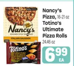 Tony’s Fresh Market Nancy's Pizza, 16-21 oz or Totino's Ultimate Pizza Rolls, 24.46 oz offer