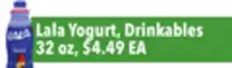 Tony’s Fresh Market Lala Yogurt, Drinkables offer