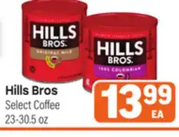 Tony’s Fresh Market Hills Bros Select Coffee offer