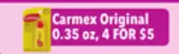 Tony’s Fresh Market Carmex Original offer