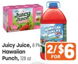 Tony’s Fresh Market Juicy Juice, 8 Pk Hawaiian Punch, 128 oz offer