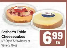Tony’s Fresh Market Father's Table Cheesecakes offer