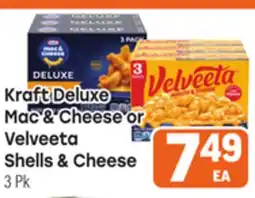 Tony’s Fresh Market Kraft Deluxe Mac & Cheese or Velveeta Shells & Cheese offer