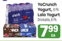 Tony’s Fresh Market YoCrunch Yogurt, 8 Pk Lala Yogurt Drinkable offer