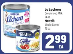 Tony’s Fresh Market La Lechera Condensed Milk 14 oz or Nestlé Media Crema 7.6 oz offer