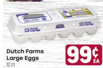 Tony’s Fresh Market Dutch Farms Large Eggs offer