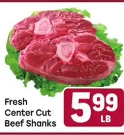 Tony’s Fresh Market Fresh Center Cut Beef Shanks offer