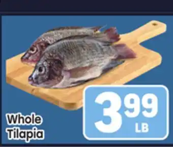 Tony’s Fresh Market Whole Tilapia offer