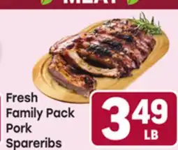 Tony’s Fresh Market Fresh Family Pack Pork Spareribs offer