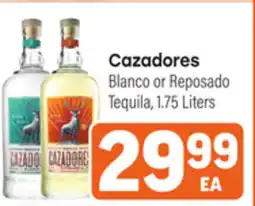 Tony’s Fresh Market Cazadores Blanco or Reposado Tequila offer