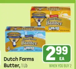 Tony’s Fresh Market Dutch Farms Butter offer