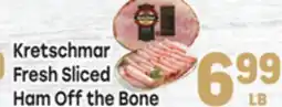 Tony’s Fresh Market Kretschmar Fresh Sliced Ham Off the Bone offer