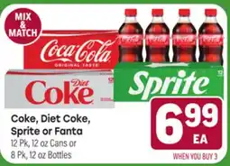Tony’s Fresh Market Coke, Diet Coke, Sprite or Fanta offer