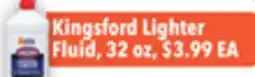 Tony’s Fresh Market Kingsford Lighter Fluid offer