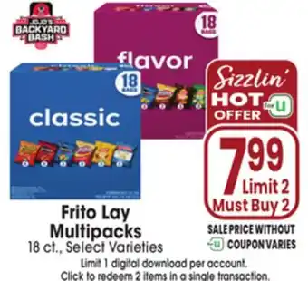 Jewel-Osco Frito Lay Multipacks offer