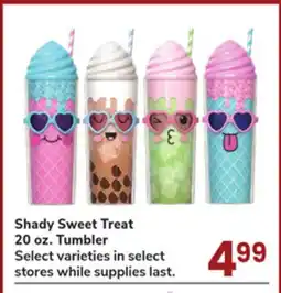 Jewel-Osco Shady Sweet Treat 20 oz. Tumbler offer