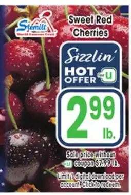 Jewel-Osco Sweet Red Cherries offer