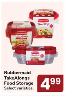 Jewel-Osco Rubbermaid TakeAlongs Food Storage offer