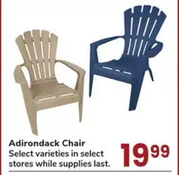 Jewel-Osco Adirondack Chair offer