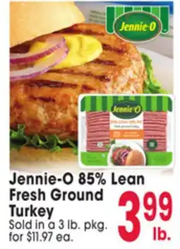 Jewel-Osco Jennie-O 85% Lean Fresh Ground Turkey offer