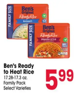 Jewel-Osco Ben's Ready to Heat Rice offer